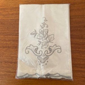Hand towels with embroidery - set of 6
